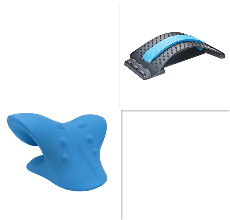 מכשיר לעיסוי צוואר רב תכליתי בעל שישה גלגלים